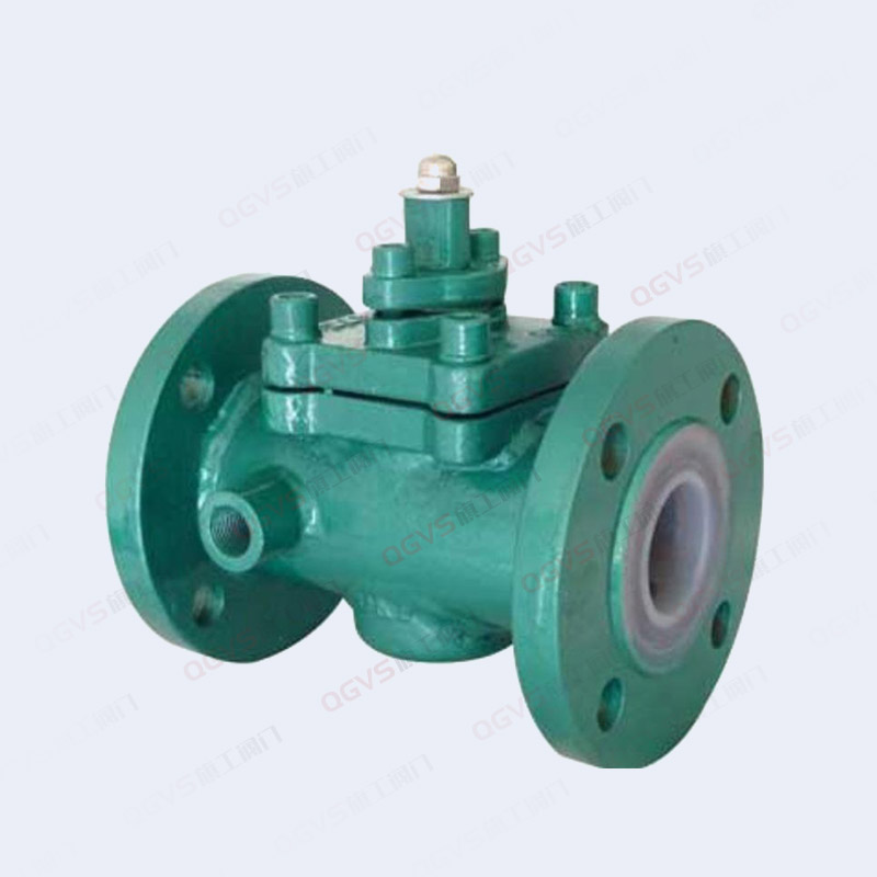 衬氟保温法兰球阀