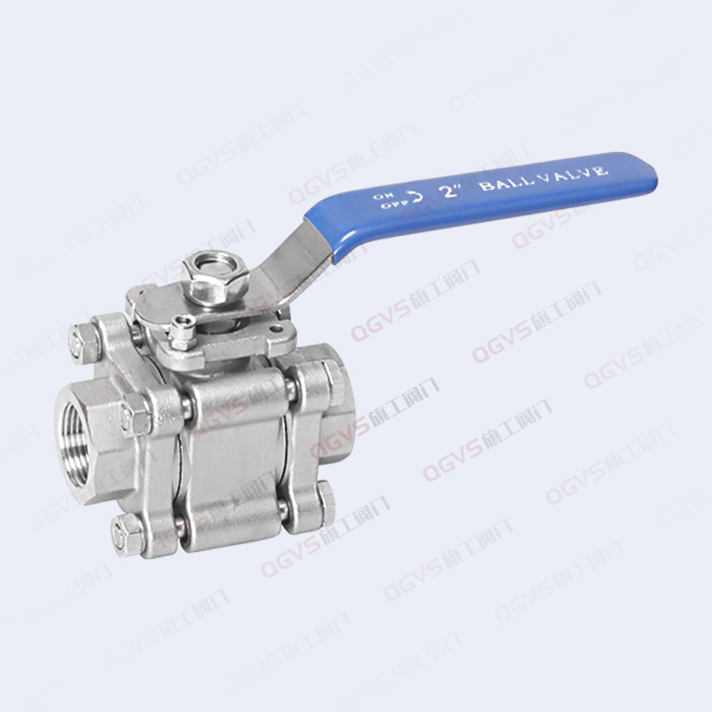 三片式丝扣球阀